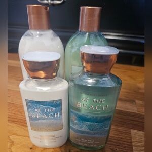 Bath & Body Works At The Beach Scent Body Wash, Shampoo, Conditioner & Lotion